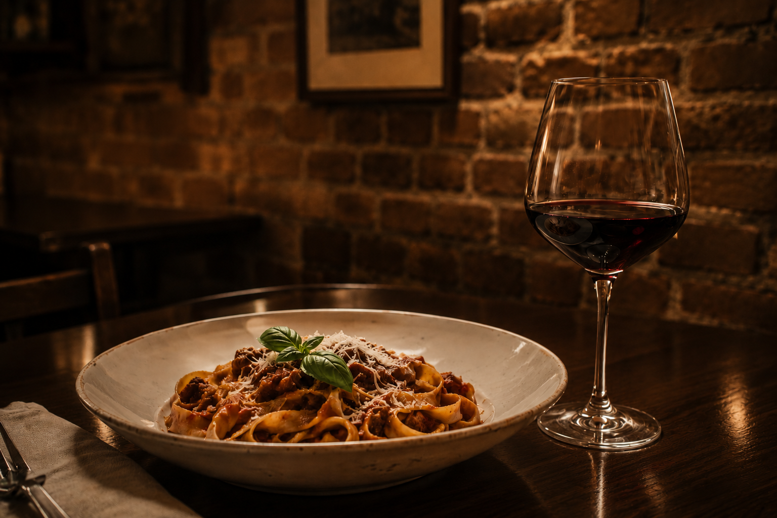 Signature Italian dishes at Tutto Italiano